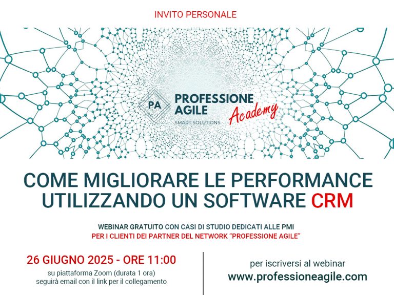 Professione Agile - webinar CRM